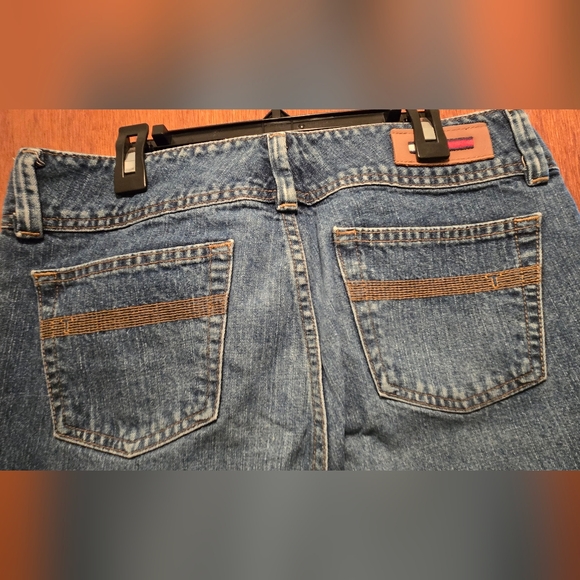 Tommy Jeans Blue Boot Cut Jeans Sz8/10 - Picture 7 of 9